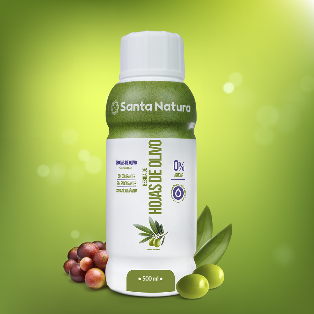 Bebida de Hojas de Olivo Santa Natura