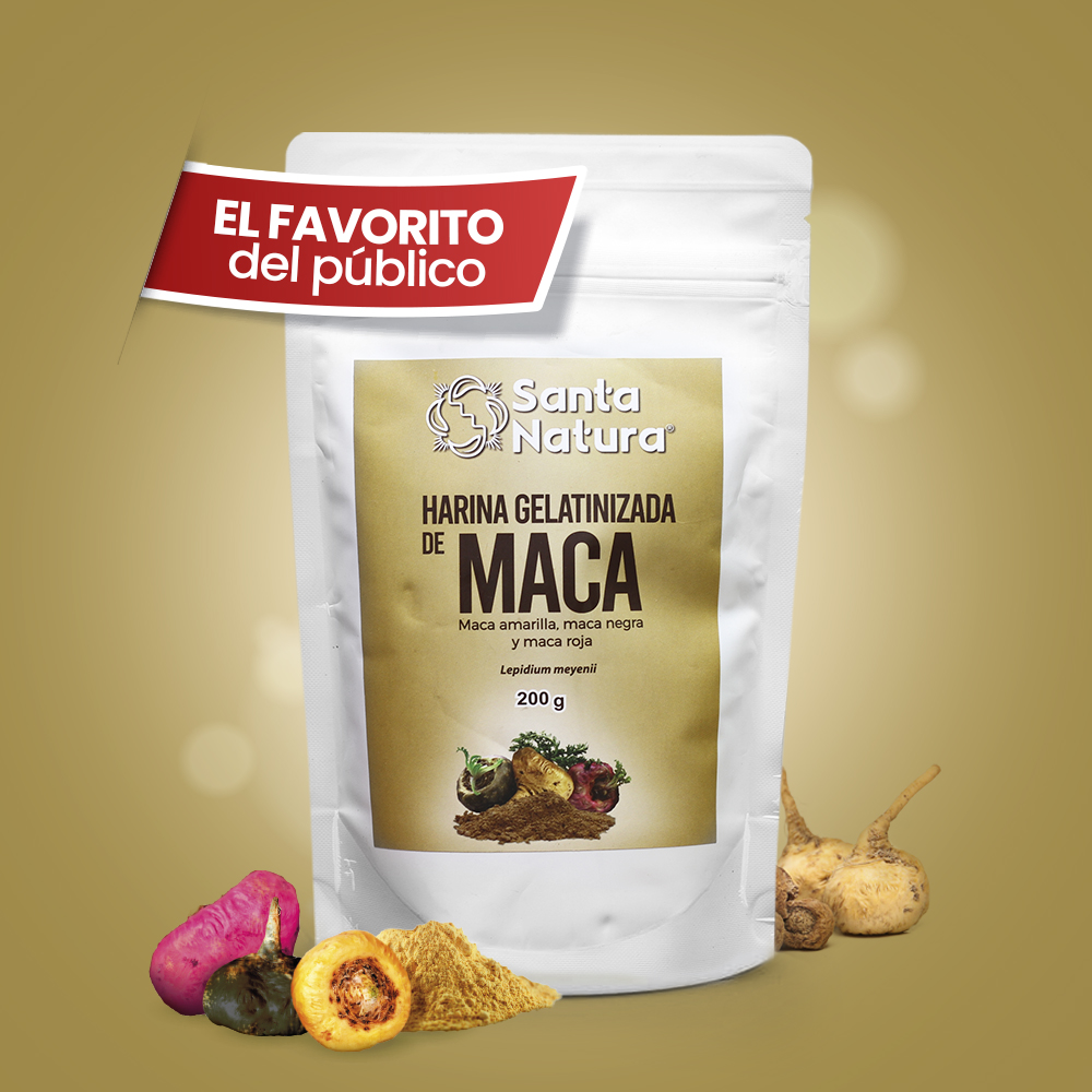 Harina Gelatinizada de Maca Santa Natura