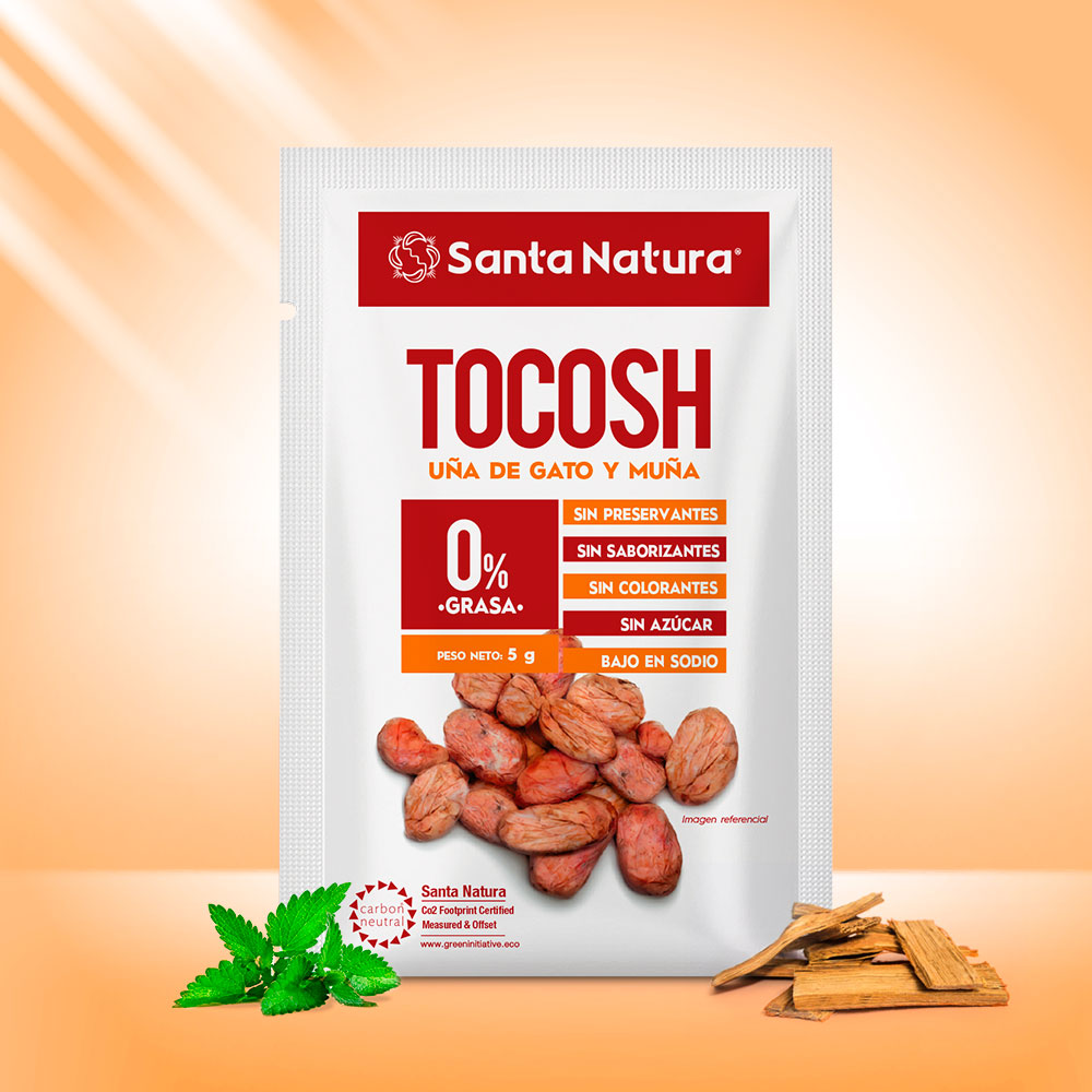 Tocosh con Uña de Gato y Muña Santa Natura