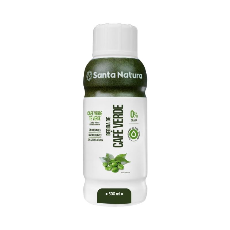 BEBIDA DE CAFÉ VERDE + TÉ VERDE 500 ML