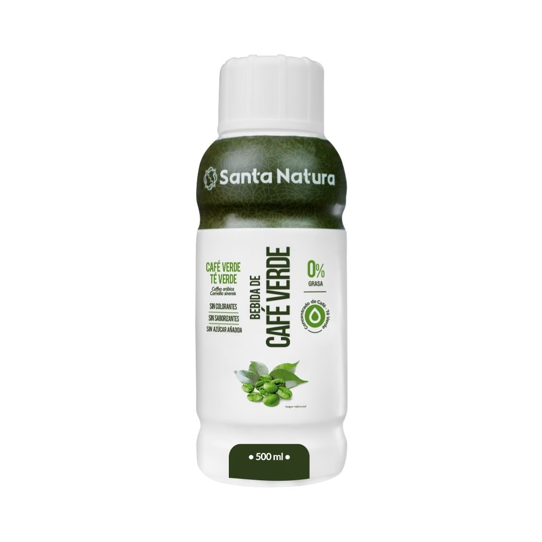 BEBIDA DE CAFÉ VERDE + TÉ VERDE 500 ML