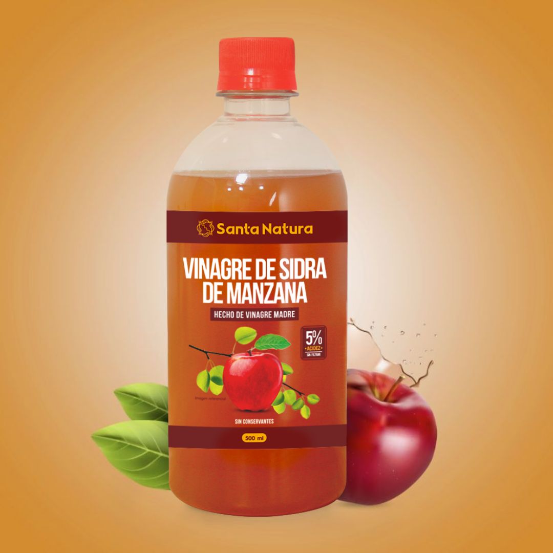 VINAGRE DE SIDRA DE MANZANA 500 ML